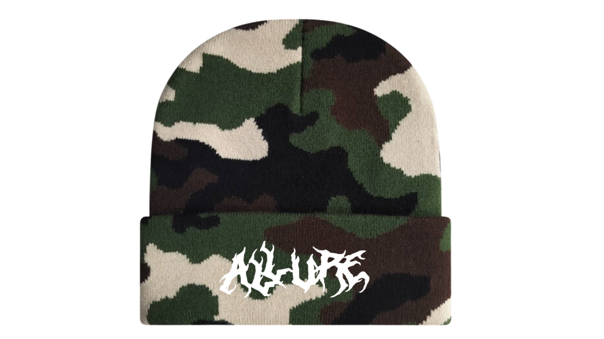 Green Camo Beanie