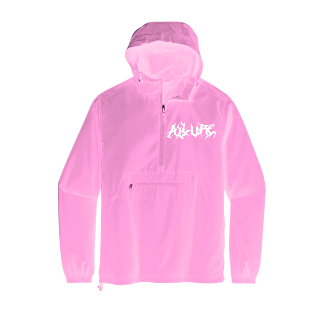 Breast Cancer Pink Quarter Hood
