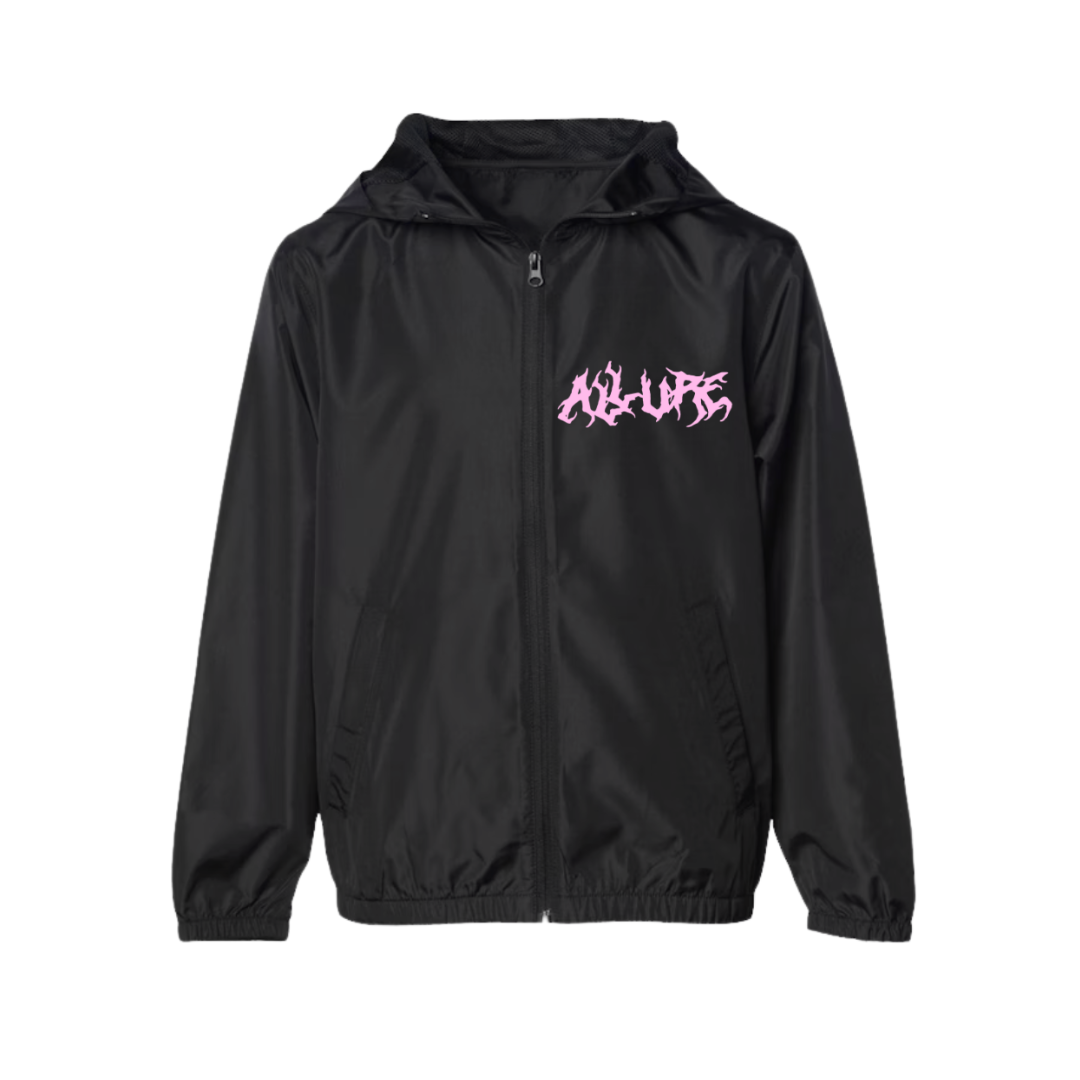 Breast Cancer Windbreaker Zipup
