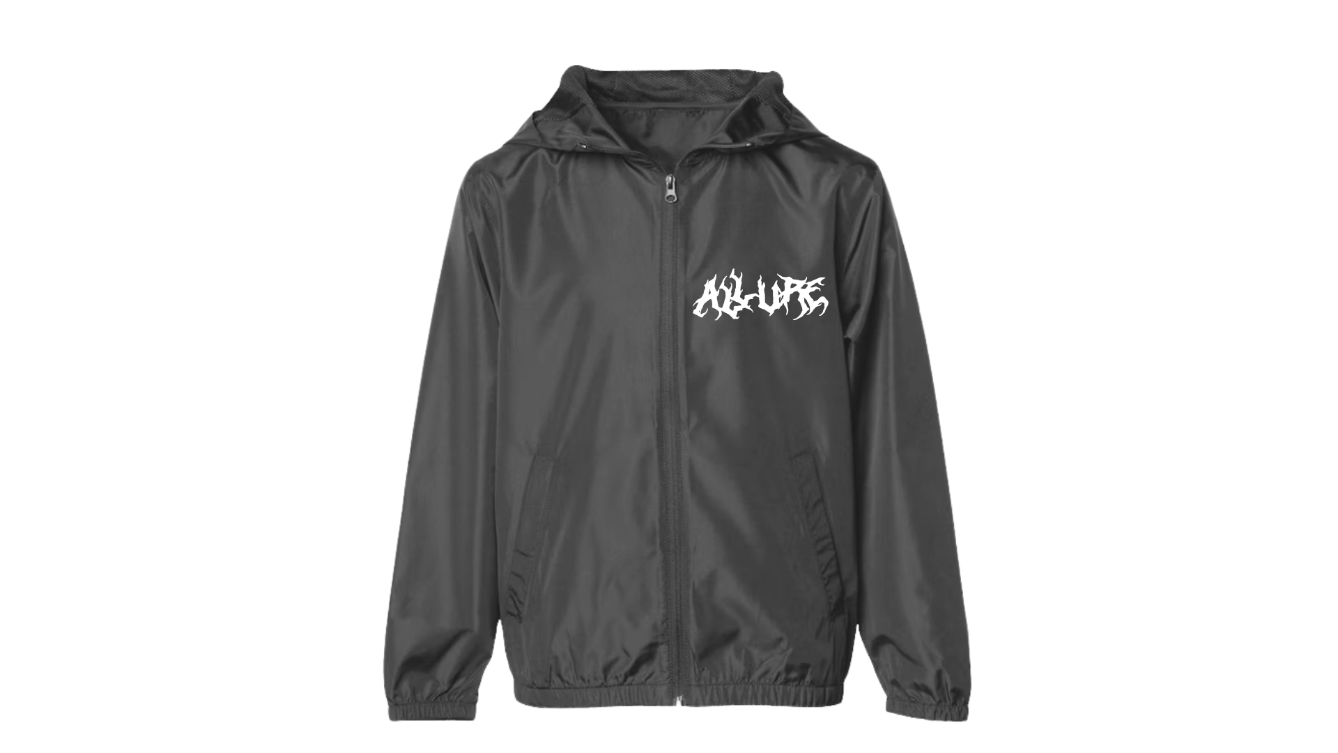 Graphite Windbreaker Zip Up