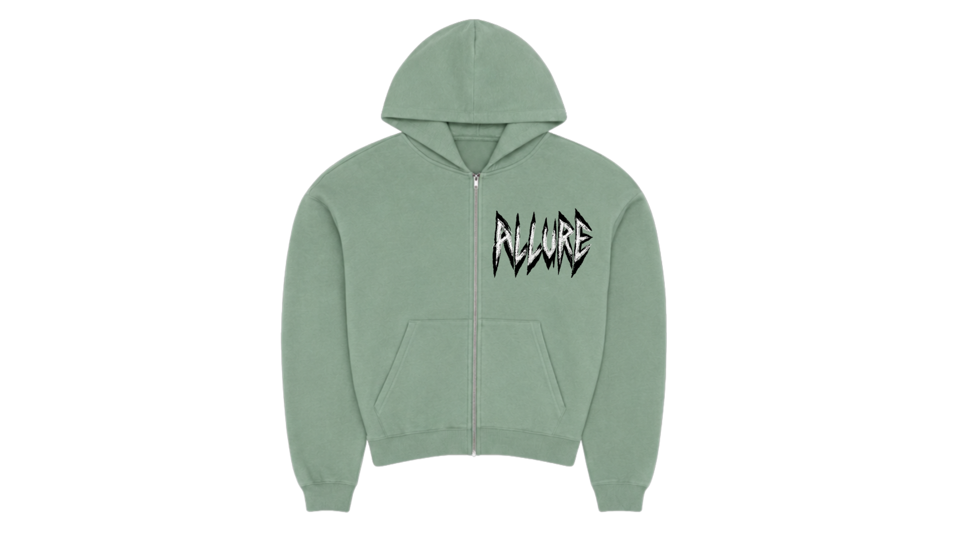 Sage Green Sigil Zip