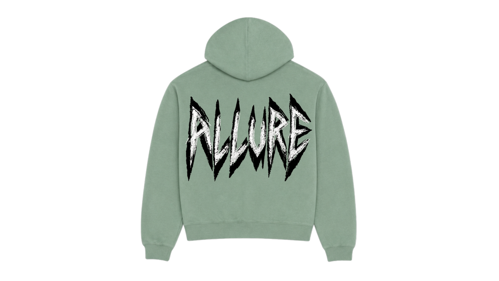 Sage Green Sigil Zip
